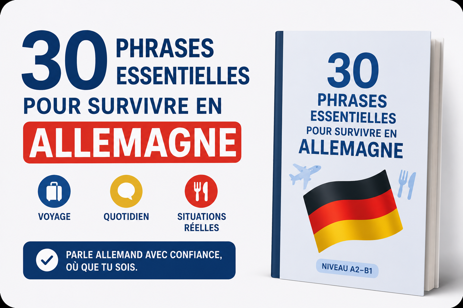 30 Phrases pour Survivre en Allemagne